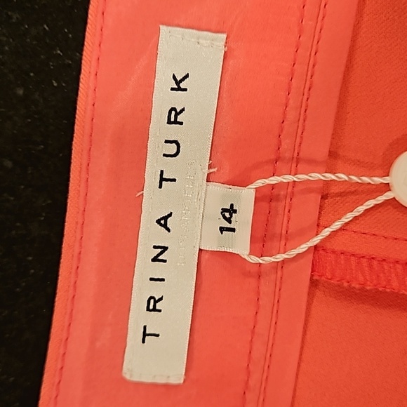 💕TRINA TURK💕 Daulton Short ~ Candy Pink 14 NWT - Picture 10 of 13